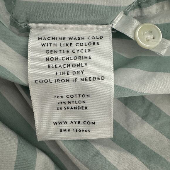 AYR The Deep End Shirt Mint White - Picture 6 of 8